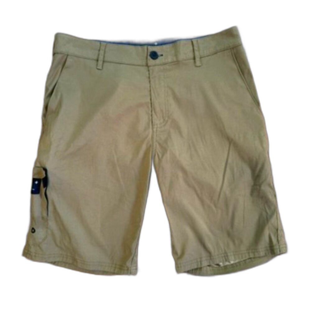 Tavik Beach Culture Olive Green Men's Shorts 30 Cotton Poly Summer Vacation